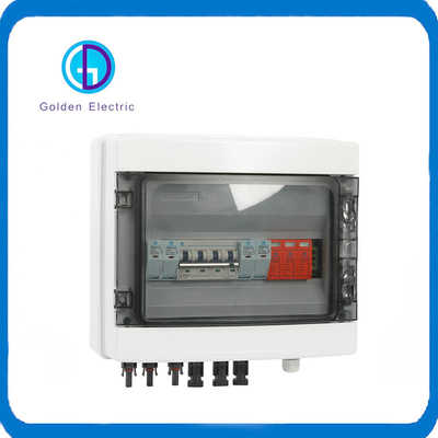 PV4/1 4 Strings Solar PV Combiner Box 4 In 1 Out Plastic Combiner Box 15A