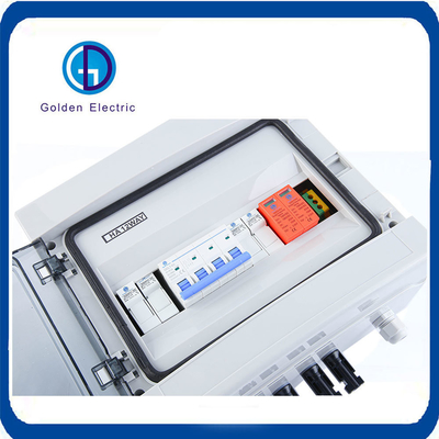 PV4/1 4 Strings Solar PV Combiner Box 4 In 1 Out Plastic Combiner Box 15A