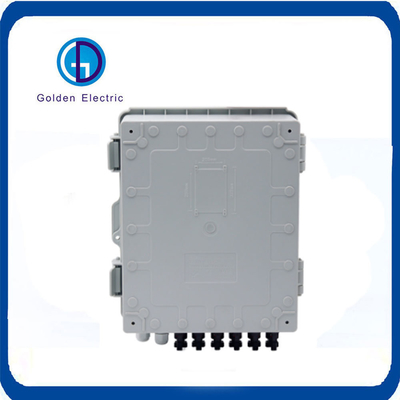 IP65 Plastic Solar PV Combiner Box  6 In 1 Out with Lightning Protection