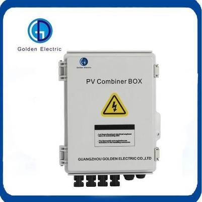 Flame Resistance 4 String Solar Combiner Box PV Array Plastic DC 1000V