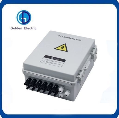 Flame Resistance 4 String Solar Combiner Box PV Array Plastic DC 1000V