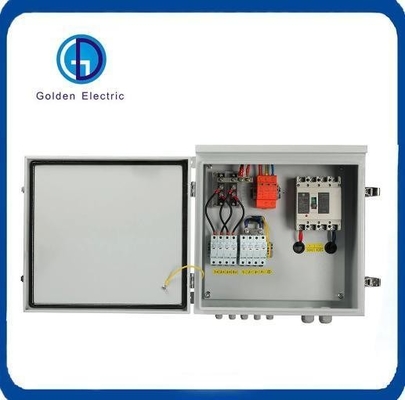 Customized Rianproof Solar Combiner Box 6 String PC/ABS 4 In 1 Out Flame Retardant