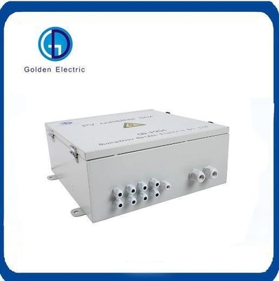 Customized Rianproof Solar Combiner Box 6 String PC/ABS 4 In 1 Out Flame Retardant