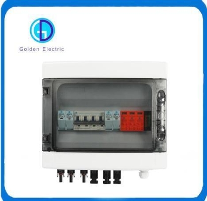 Cheap Plastic Type 2 Strings 3 String 4 Strings PV Combiner Box 1000VDC With SPD And Fuse