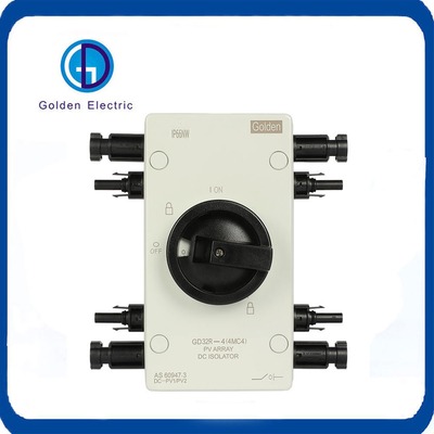 Mc4 Connector PV Array DC Isolator Switch for Upside Input Wiring and Plug-In Run