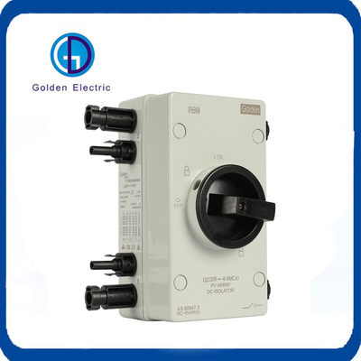 Mc4 Connector PV Array DC Isolator Switch for Upside Input Wiring and Plug-In Run