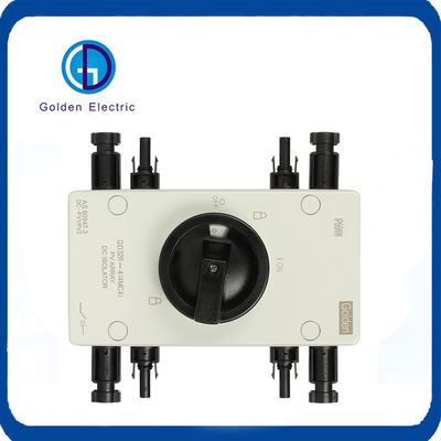 Mc4 Connector PV Array DC Isolator Switch for Upside Input Wiring and Plug-In Run