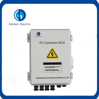 Solar Energy 2 String PV Combiner Box Waterdicht IP65 Stroomlijnde installatie