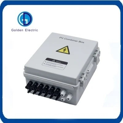 Plastic Shell 6 Ways Solar Panel Combiner Box All Packaged For Solar Power System