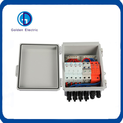 Plastic Shell 6 Ways Solar Panel Combiner Box All Packaged For Solar Power System
