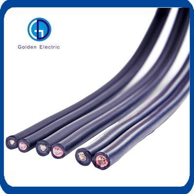 PV1-F TUV Standard Single Core/Double Core Power Solar Cable 4mm2 6mm2 with Mc4 Connectors