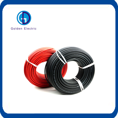 PV1-F TUV Standard Single Core/Double Core Power Solar Cable 4mm2 6mm2 with Mc4 Connectors