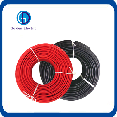 PV1-F TUV Standard Single Core/Double Core Power Solar Cable 4mm2 6mm2 with Mc4 Connectors