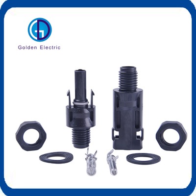 25A/30A/45A/80A Rated Current PV Cable Connector Conduct Electricity Mc4 1 Input 1 Output