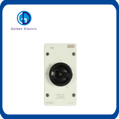 Plug In Type Dc Disconnect Switch 1000v Not Grounding With Non Polar Design