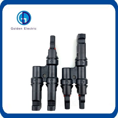 US 0.8/Piece Rated Voltage 600V UL Mc4 Solar Connector 2 in 1 Branch Multiple PV Connector