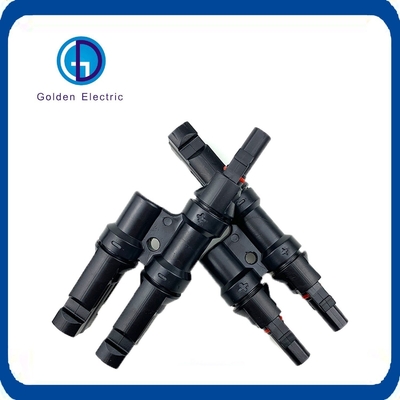 US 0.8/Piece Rated Voltage 600V UL Mc4 Solar Connector 2 in 1 Branch Multiple PV Connector