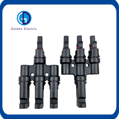 Mc4 3 in 1 out Connector for Multiple PV Solar System Connector PPO Housing Material