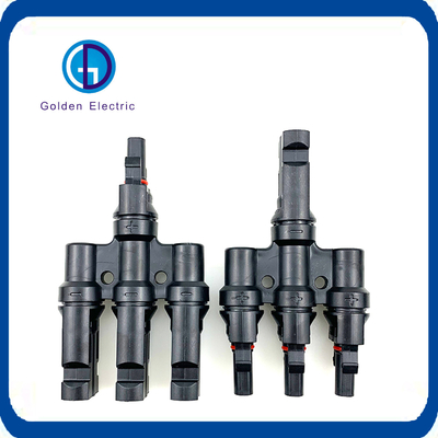 Mc4 3 in 1 out Connector for Multiple PV Solar System Connector PPO Housing Material