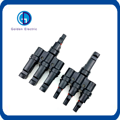 Mc4 3 in 1 out Connector for Multiple PV Solar System Connector PPO Housing Material