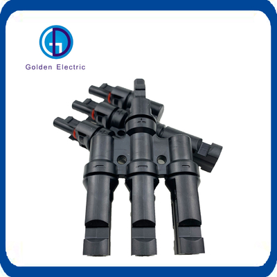 Mc4 3 in 1 out Connector for Multiple PV Solar System Connector PPO Housing Material