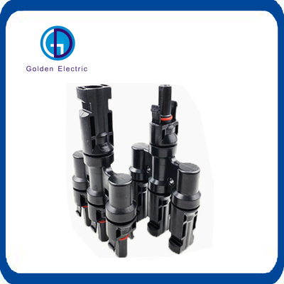 Mc4 3 in 1 out Connector for Multiple PV Solar System Connector PPO Housing Material