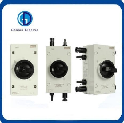 Manual Operation 4 Pole DC Isolator Switch IP66 DC1000V Disconnect Switch With MC4 Connector