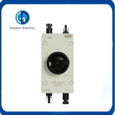 Manual Operation 4 Pole DC Isolator Switch IP66 DC1000V Disconnect Switch With MC4 Connector