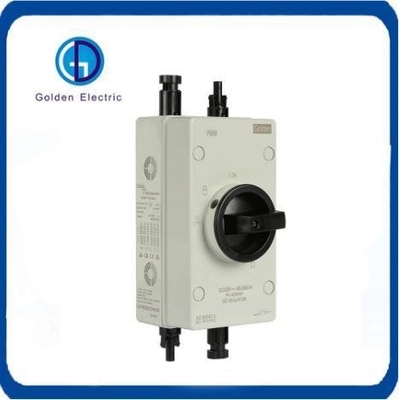 Manual Operation 4 Pole DC Isolator Switch IP66 DC1000V Disconnect Switch With MC4 Connector