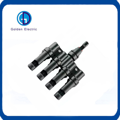 IP67 Protection Degree Adaptor PV Connector 1500V/30A T4 4 in 1 for Solar Energy System