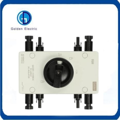 Waterproof DC Solar Isolator Switch Grey Generator 4P Transfer Switch