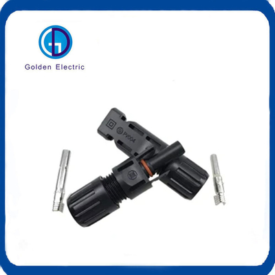 Copper Terminal Mc4 Solar Cable Connector for IP67 Rated PV Panels in Energy System