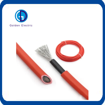 Wear Resistant Round 10mm PV Cable Customized For AC1000V Solar PV System
