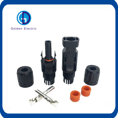 Waterproof Solar MC4 Connector Easy To Install Customizable With TUV Approved