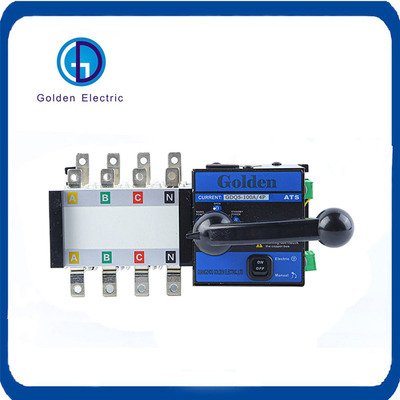 3p ATS 1000A Automatic Changeover Switch 1 Second Changeover Time