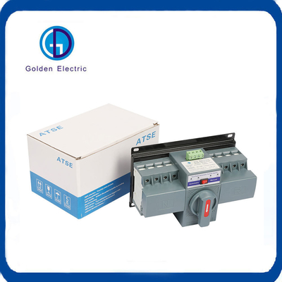Gdq2 Series ATS 63A 2p 3p 4p Dual Power Automatic Transfer Switch Electrical Manual Changeover Switch