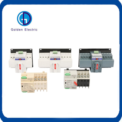 Gdq2 Series ATS 63A 2p 3p 4p Dual Power Automatic Transfer Switch Electrical Manual Changeover Switch