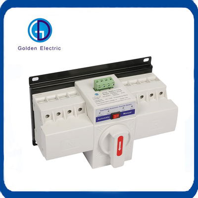 ATS 63A 2P Manual Changeover Switch For Dual Power Generator System