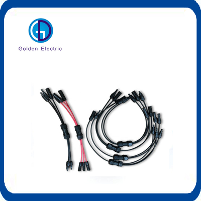IP67 2 Pin PV Female Mc4 Connector Explosion Proof With Safety Lock System