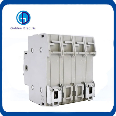 DIN Rail Mounted Modular Manual Transfer Switch 4P 32A with Dual Output