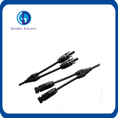 Explosion Proof Y Branch 2 In 1 MC4 Connector High Reliability For Solar Power System