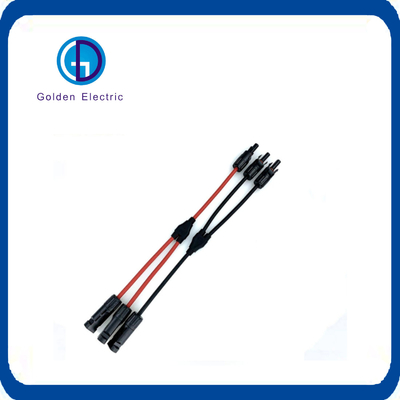 Explosion Proof Y Branch 2 In 1 MC4 Connector High Reliability For Solar Power System