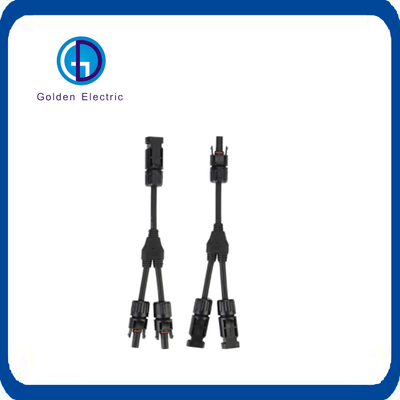 Explosion Proof Y Branch 2 In 1 MC4 Connector High Reliability For Solar Power System