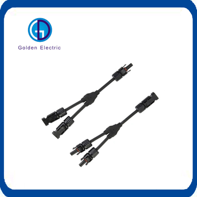Explosion Proof Y Branch 2 In 1 MC4 Connector High Reliability For Solar Power System