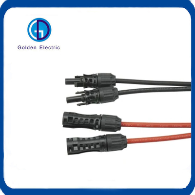 30A সৌর PV নিরাপত্তা অপারেশন 6mm2 Mc4 সংযোগকারী পুরুষ এবং মহিলা সংযোগকারী