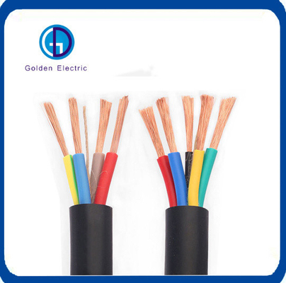 750V 3 Core 1.5mm2 Flexible Solar Panel DC Wire Rubber Insulated Sheathed