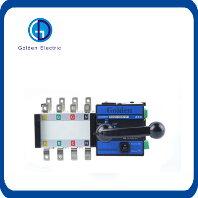 Customizable 3 Phase Manual Generator Transfer Switch With Dual Output