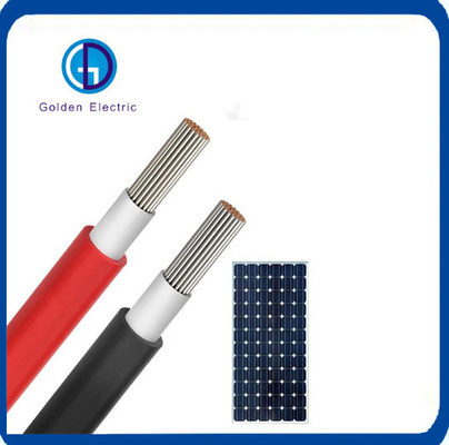 TUV Approval Tinned Copper 4mm2 PV Cable Low Voltage For Solar Panel