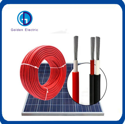 TUV Approval Tinned Copper 4mm2 PV Cable Low Voltage For Solar Panel