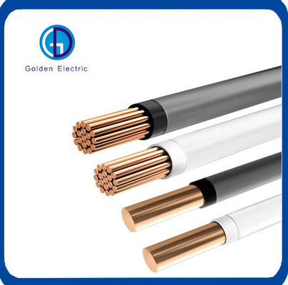 Black PVC Insulation Copper PV Wire Water Resistant with Nylon Jacket 5.5mm